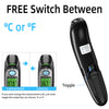 ANKOVO Dual Mode Infrared Thermometer, 1s Reading, 3 Colors Backlight, 35 Memories Recall, All Ages